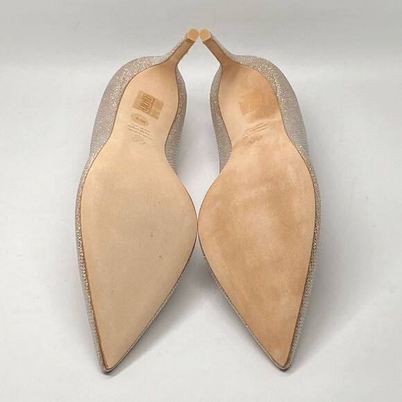 Stuart Weitzman Metallic Classic Pumps size 9.5 - Picture 10 of 11